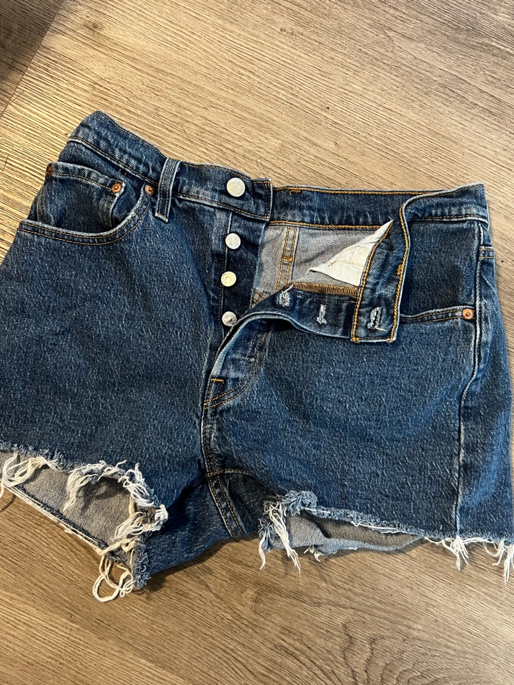 Cute Button Fly Levi’s Shorts - Cutoffs
